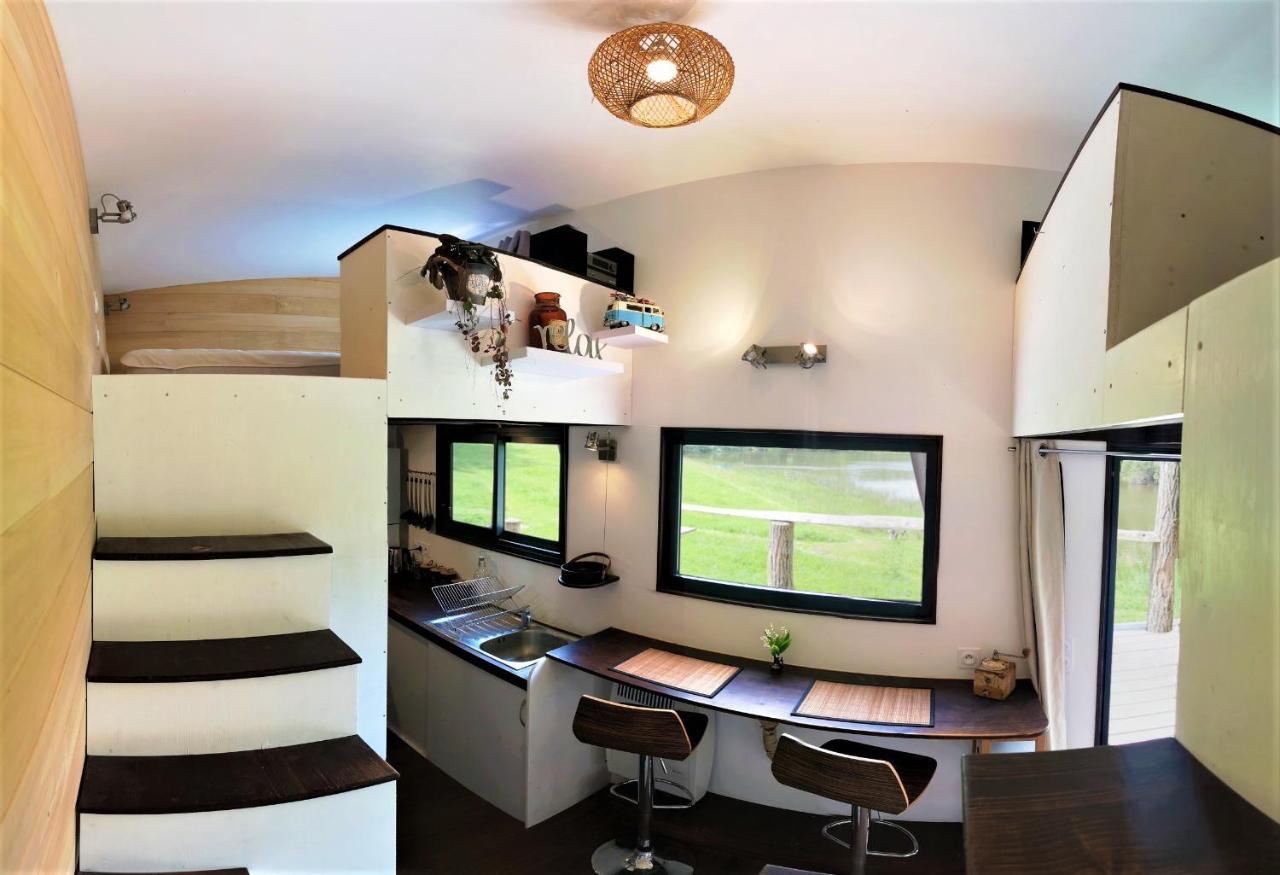 דירות Saint-Bazile La Tiny House Terra Nostra מראה חיצוני תמונה