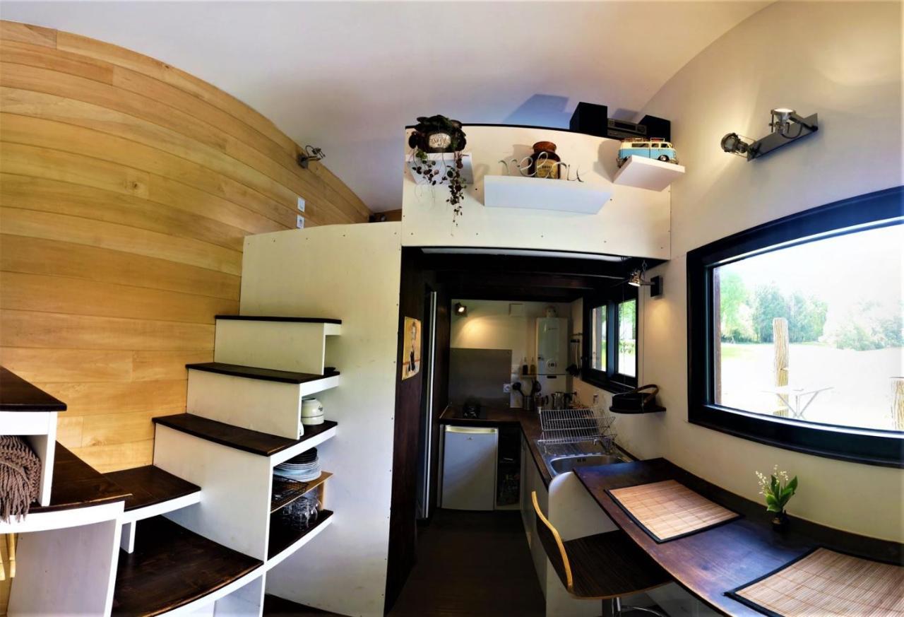 דירות Saint-Bazile La Tiny House Terra Nostra מראה חיצוני תמונה